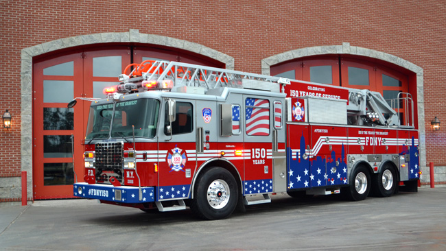 Ferrara FDNY 150th Anniversary Truck